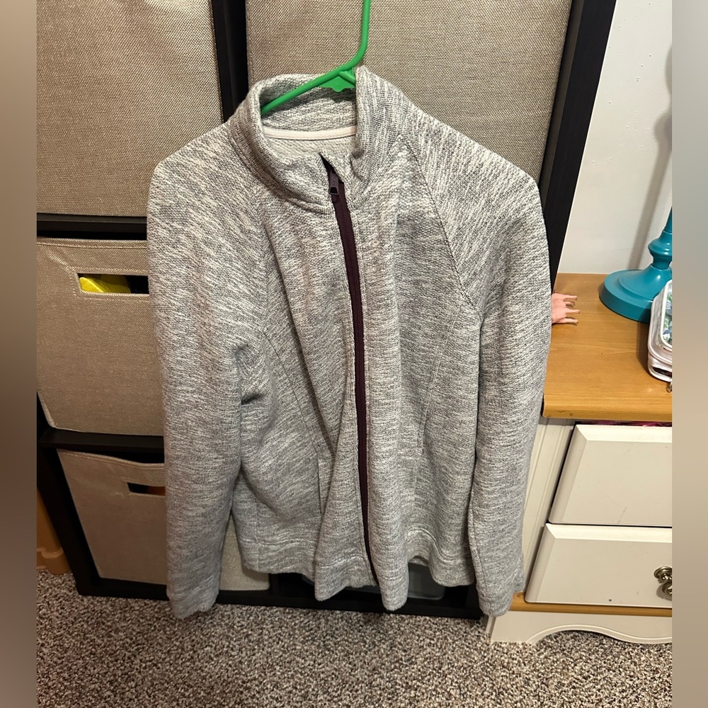 Shyanne Light Gray Knit Jacket